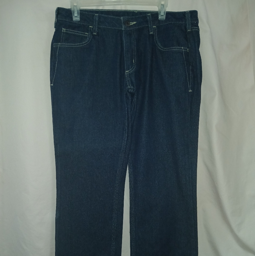 Carhartt Women's Straight Leg Jeans - Dark Blue 'NWOT'